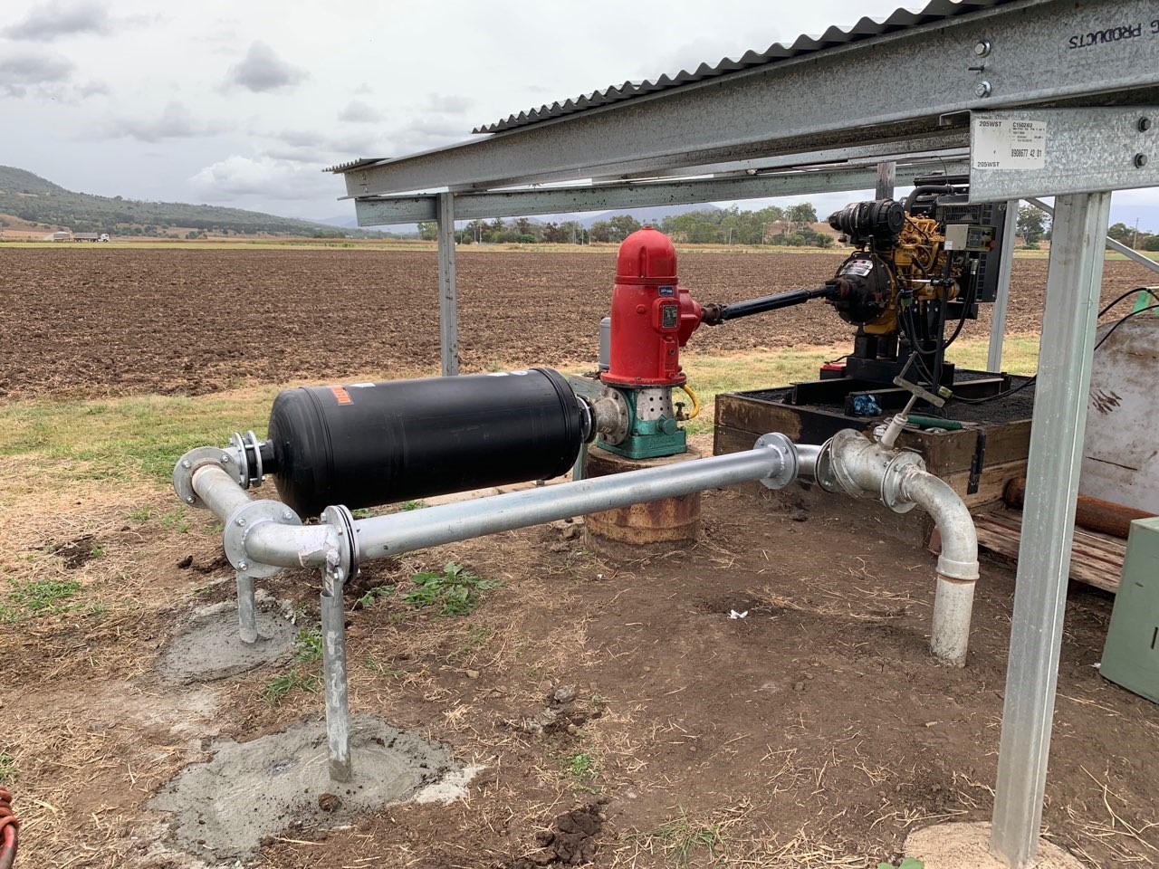 Customised water treatment for salty bore Delta Water